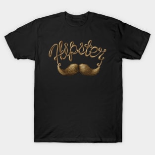 Hipster Moustache T-Shirt